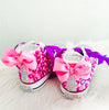 Customized Name Age Pearl Baby/Toddler Birthday Shoesr - Cozyir