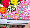 Candyland customized Baby/Toddler Bling Pearl Shoes - IR Corp