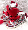 Elmo Customized Pearl Baby/Toddler Bling Name Shoes - IR Corp